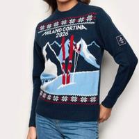 Maglione unisex jacquard Milano Cortina Yamamay