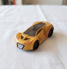 Hot Wheels Vulture Gialla Modellino Supercar