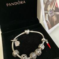 Bracciale Pandora+charme+clip