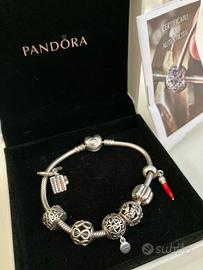 Bracciale Pandora+charme+clip