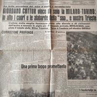 Quotidiani sportivi d'epoca.