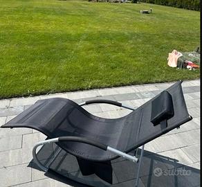 Sdraio reclinabile pieghevole