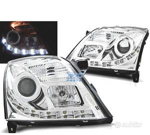 FARI PER OPEL VECTRA C 02-05 LUCE DIURNA A LED CRO