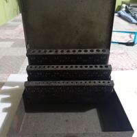 scatola in ferro punte trapano vintage diverse mis