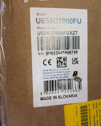 Samsung tv crystal 55U7000