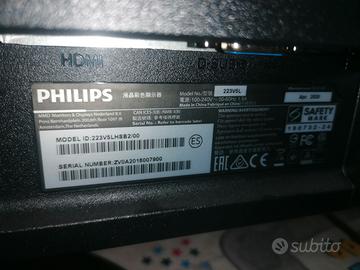 Monitor Philips 223V5LHSB2 / 21,5″ Full HD