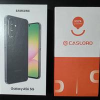 Samsung galaxy A56 5g 128gb nero sigillato + cover