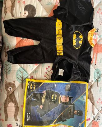 Vestito carnevale batman 1-2 anni