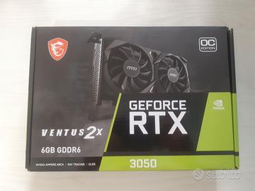 Scheda video Geforce RTX 3050 6GB DDR6