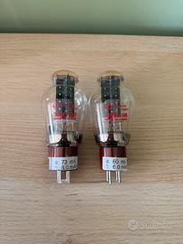 Coppia selezionata di valvole 300b Electron Tube