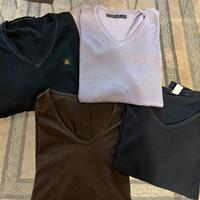 4 magliette da ragazza/donna