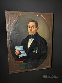 Dipinto Ritratto Avvocato