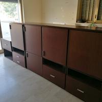 SALOTTO MODERNO MODULABILE IN LEGNO