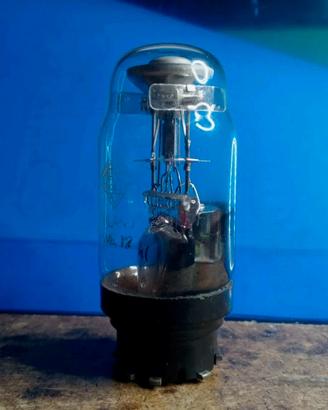WE12 valvola telefunken italia tube radio epoca