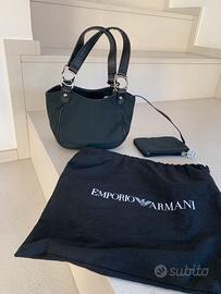 Pochette armani outlet nera