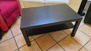 Tavolino IKEA LACK 90×55 cm marrone nero
