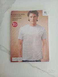 T-shirt uomo cotone tg XL