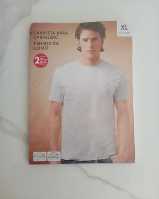 T-shirt uomo cotone tg XL