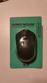Mouse con cavo USB 