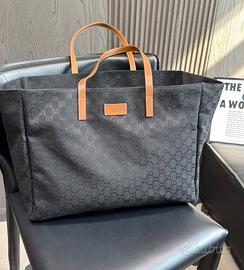 Borsa tote Gucci grande nera