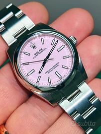 OP 34mm rosa Candy Pink 124200 nuovo 2026 full