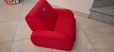 poltroncina chicco rossa