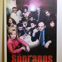 Poster "The Sopranos" con Cornice - 32x42 cm

