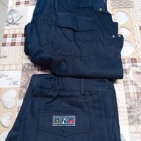 completo giacca e pantalone da lavoro 