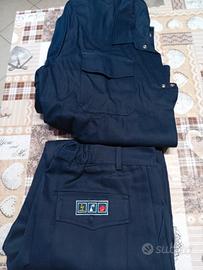 completo giacca e pantalone da lavoro 
