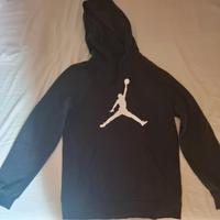 Air Jordan felpa nera