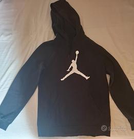 Air Jordan felpa nera
