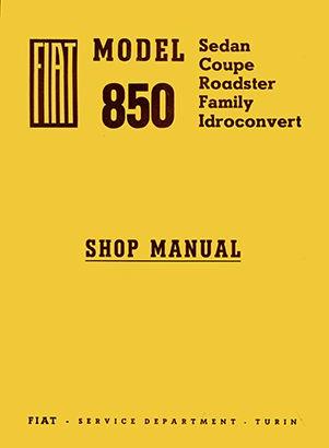 LIBRO FIAT 850 SEDAN COUPE ROADSTAR FAMILY CONVERT