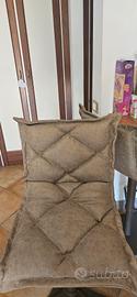  4 sgabelli design antimacchia 