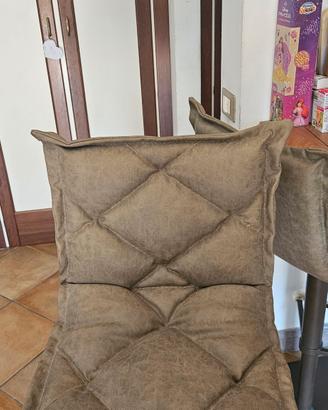  4 sgabelli design antimacchia 