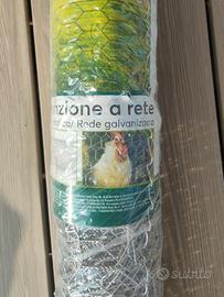 Rete metallica per pollaio