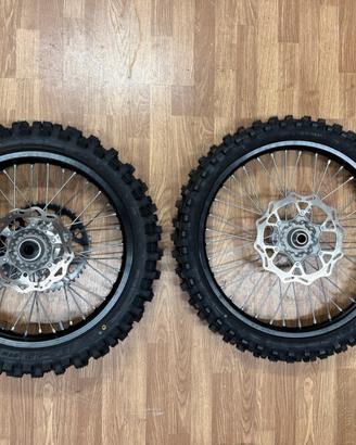 RUOTE DID NUOVE CROSS 21/19 CROSS KTM/HUSQY/GASGAS