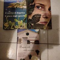 Camilleri, Montejo, Giordano lotto 3 libri narrat