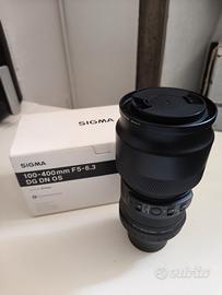 Sigma 100-400 l mount f5-6.3