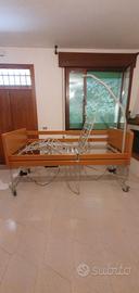 Letto elettrico ortopedico + Poltrona per anziani