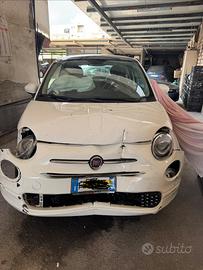 Fiat 500 1.2 lounge incidentata