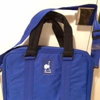 Borsa porta laptop-tablet 'Einaudi' azzurra