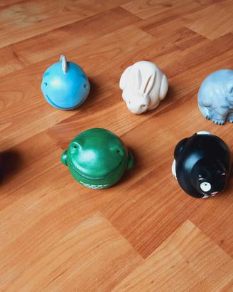 n°6 Animaletti di ceramica 