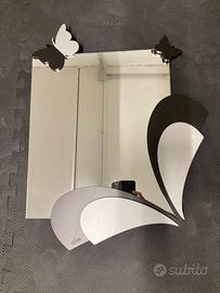 Specchio con farfalle Callea Design