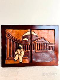 Opera in terracotta a rilievo - VITULLO