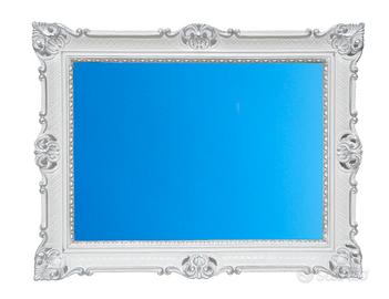 Specchiera 86x67 cm stile barocco vari colori disp