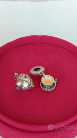 Charm Pandora teiera + tazza di tè incantata 🫖☕️