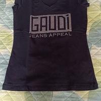 Maglietta Gaudì colore nero taglia XS cotone