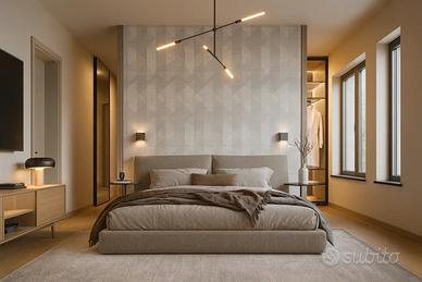 Cabina Armadio completa con letto / Come disegno