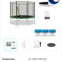 Trampolino da giardino 