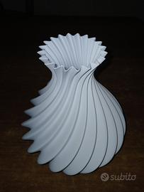 Vaso in plastica bianco 